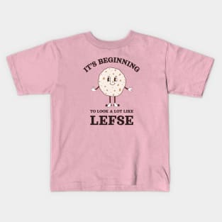 Lefse Christmas Kids T-Shirt